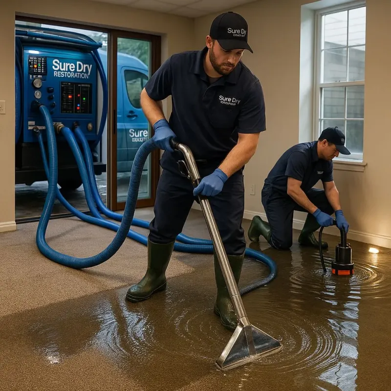 Water Extraction and Removal process in Toms River, NJ